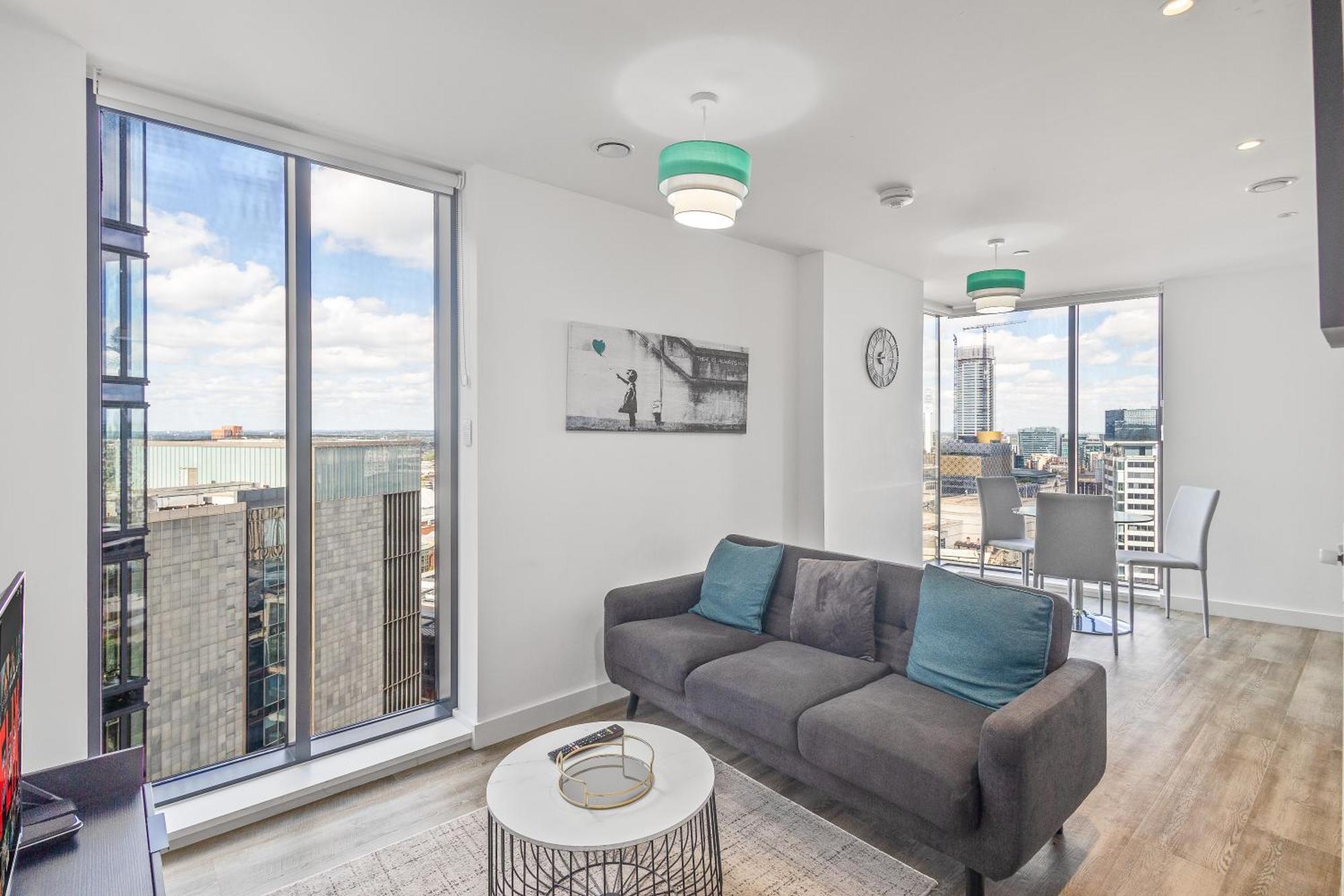 Luxury 2 Bedroom Apartment, On Broad Street! Birmingham Zewnętrze zdjęcie