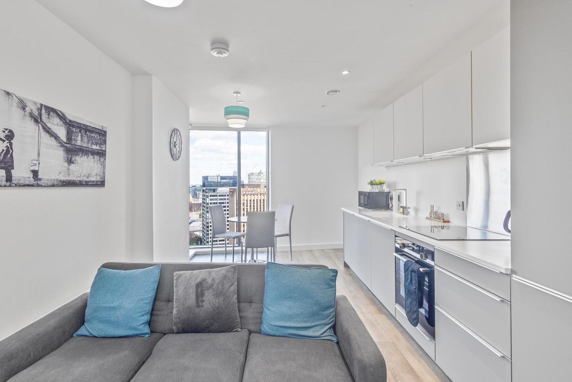 Luxury 2 Bedroom Apartment, On Broad Street! Birmingham Zewnętrze zdjęcie